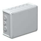 OBO BETTERMANN - Caja derivación T250 240x190x95 cono entrada polipropileno libre de halógenos gris