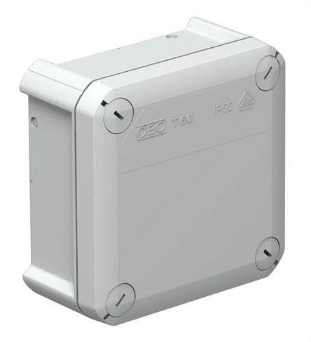 OBO BETTERMANN - Caja derivación ciega T60-OE 114x114x57 polipropileno gris