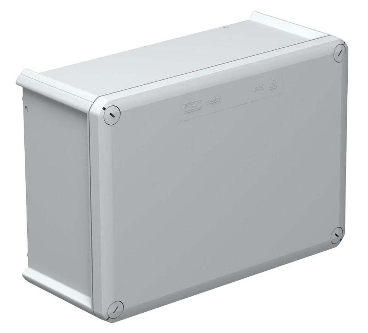 OBO BETTERMANN - Caja derivación ciega T350-OE 285x201x120 polipropileno gris
