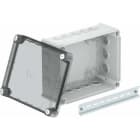 OBO BETTERMANN - Caja derivación TBOX tapa transparente T250 HD TR gris