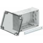 OBO BETTERMANN - Caja derivación TBOX tapa transparente T350 HD TR gris