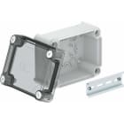OBO BETTERMANN - Caja derivación TBOX tapa alta transparente T100 OE HD gris