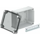 OBO BETTERMANN - Caja derivación TBOX tapa alta transparente T160 OE HD gris