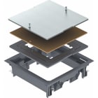 OBO BETTERMANN - Tapa registro ZES4-2 U10T gris hierro