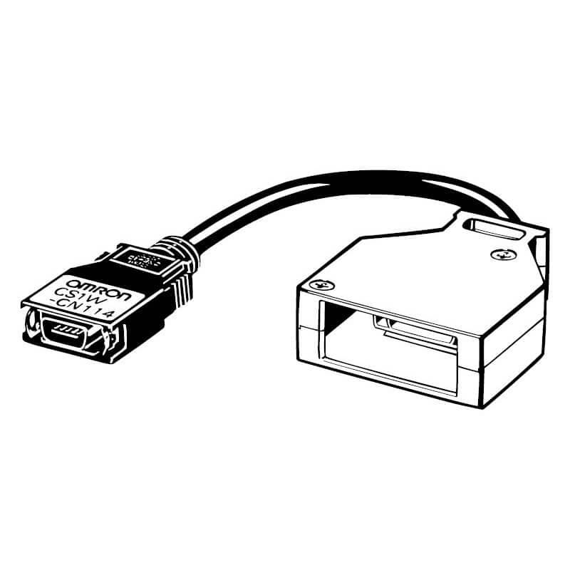 OMRON - CS1W-CN114  CABLE CONSOLA CQM1