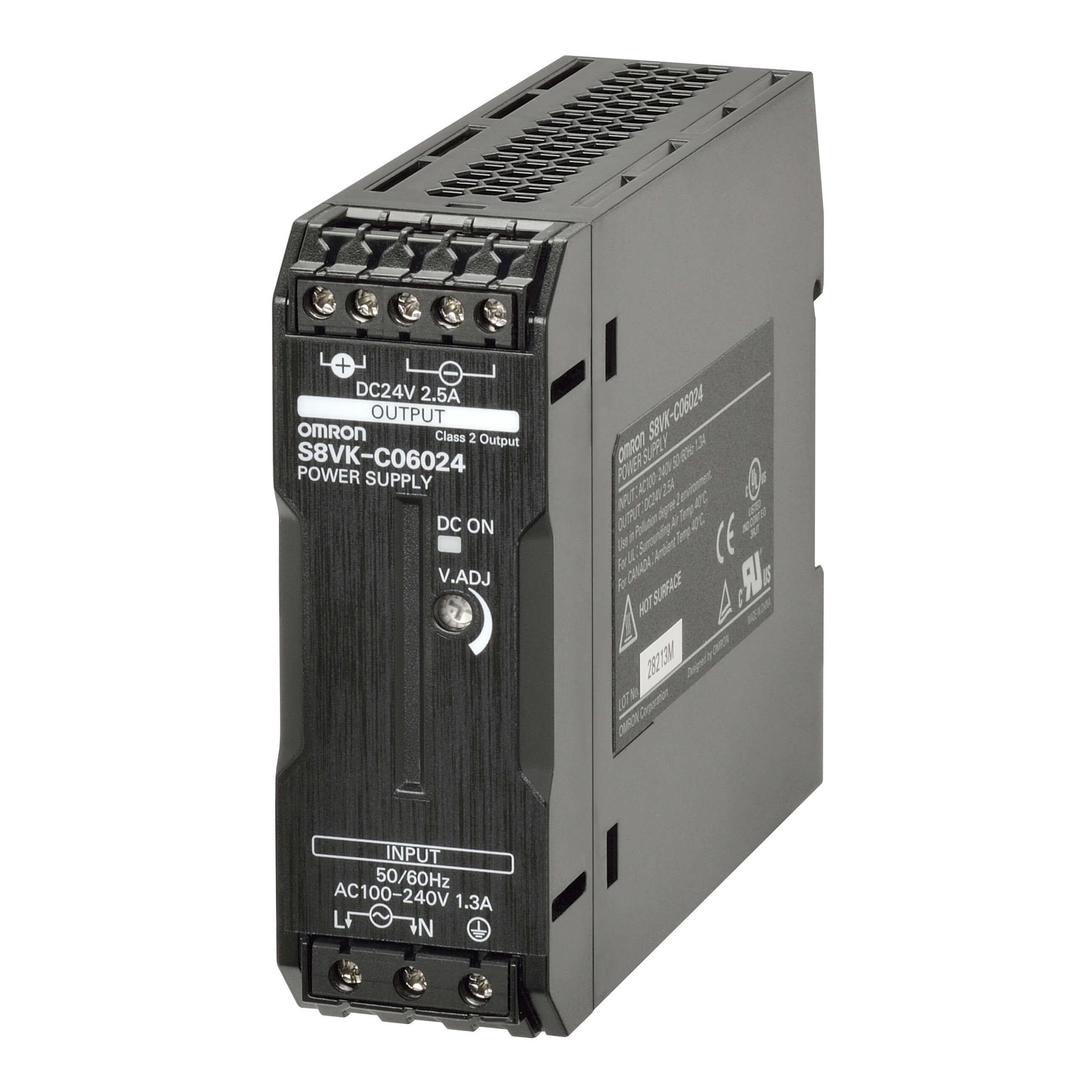 OMRON - Fuente de alimentación 60W/24V/2,5A DIN Lite