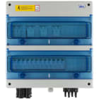 SOLERA - Cuadro de distribución para energía fotovoltaica 1000V DC 4 strings IP65 4 entradas MC4 / 4 salidas