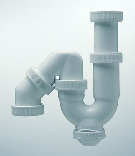 ADEQUA - Sifón curvo B-33 diámetro 40 1.1/2"