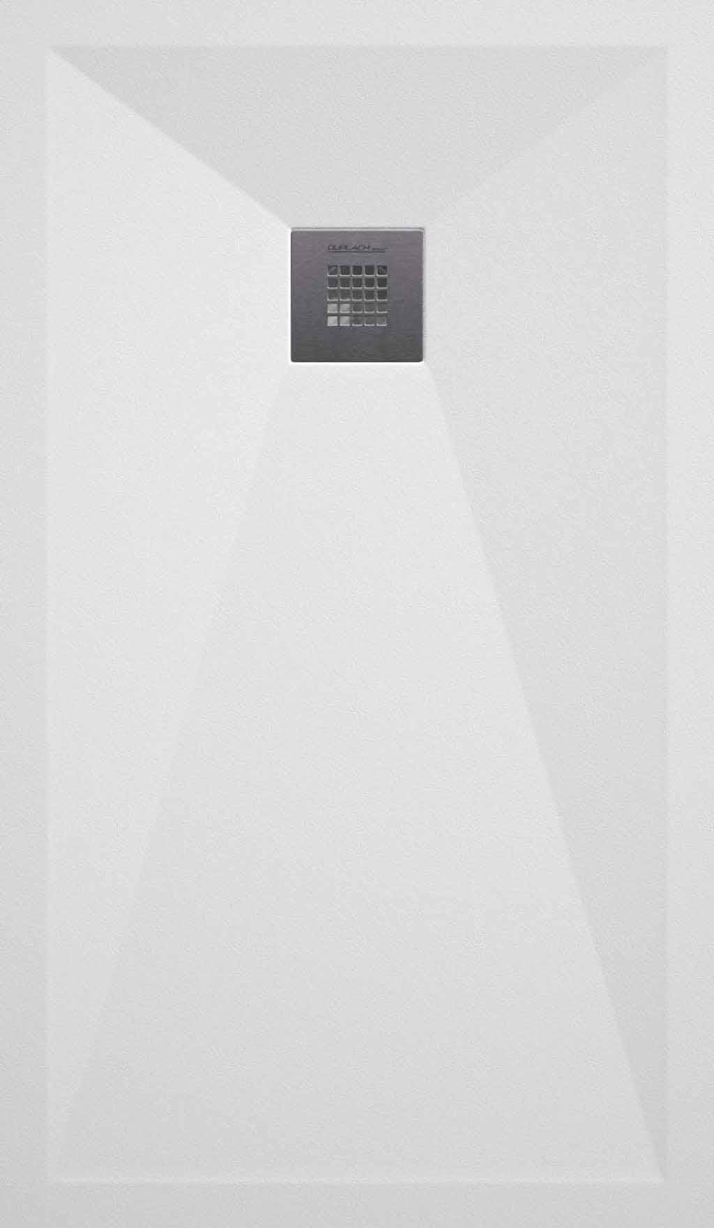 Sin Marca - PLATO DUCHA STONE PLUS BLANCO PIZARRA 90X70