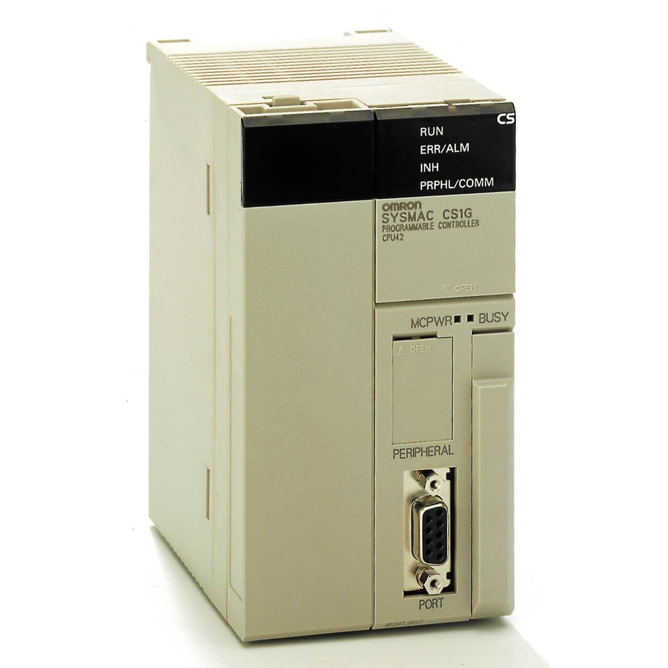 OMRON - CS1G-CPU45H  CPU 5120 E/S 60KW 128KW DATOS RS232C