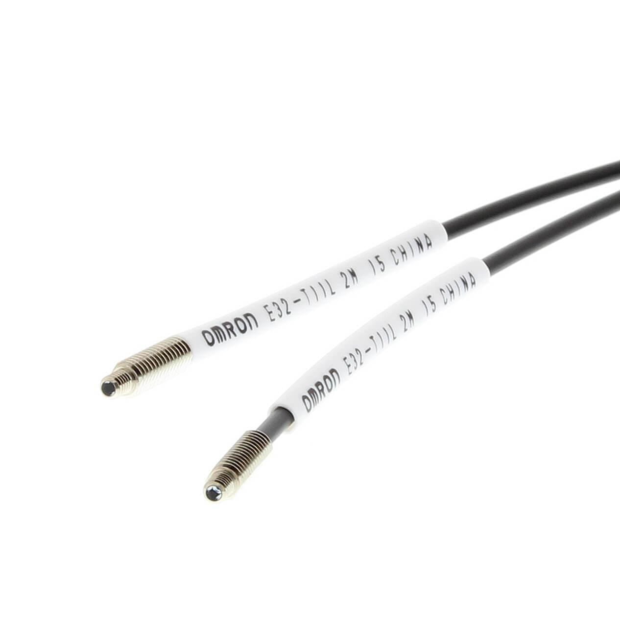 OMRON - Fotocélula fibra óptica barrera larga distancia roscado M4