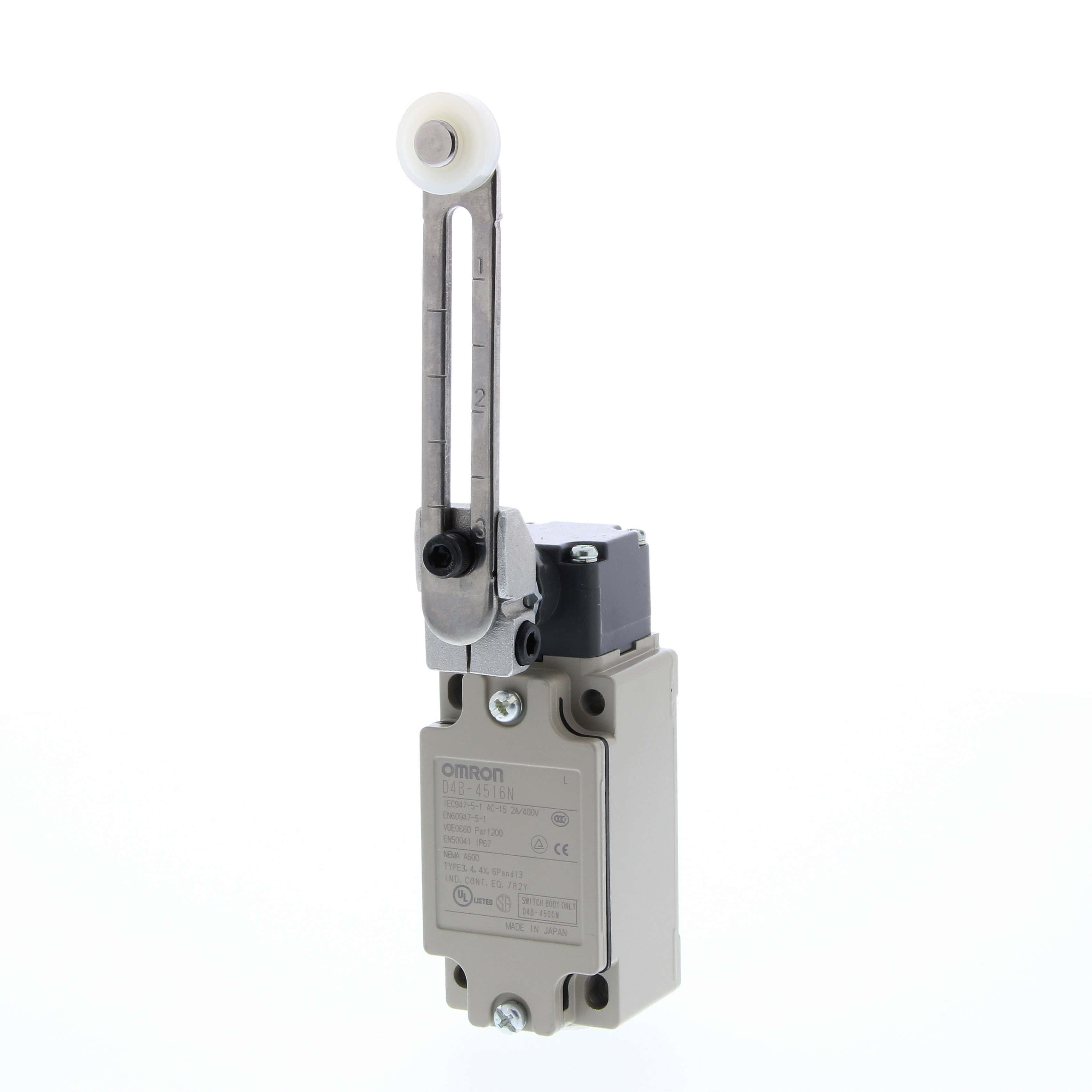 OMRON - Conmutador analógico metálico SPDT-NA/NC D4B4516N M20