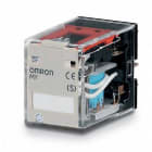 OMRON - MY4N-D2 24VDC (S)  RELÉ 4PDT 5A DIODO IND.ENCHBL.SDR.