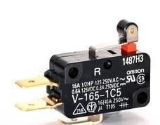 OMRON - PALANCA CORTA ROLDANA 16A SPDT FASTON (250)