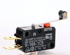 OMRON - V-166-1C5  PALANCA ROLDANA 16A SPDT FASTON (250)