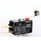 OMRON - V-166-1C5  PALANCA ROLDANA 16A SPDT FASTON (250)
