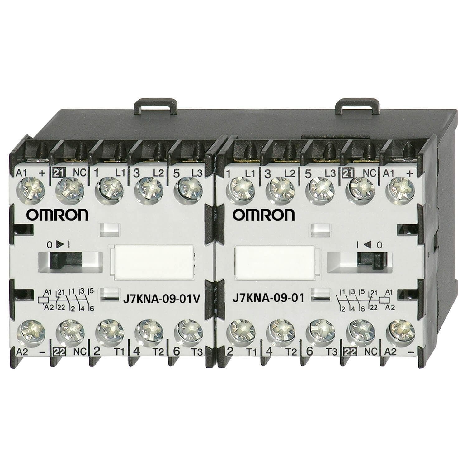 OMRON - Contactor baja tensión J7KNA0901R230 4kW 9A AC3 1NC