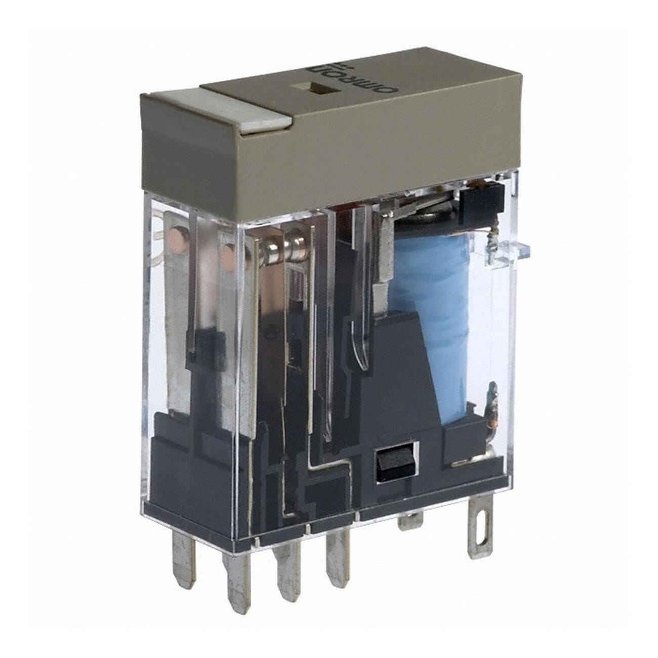 OMRON - Relé DPDT 5A enchufable