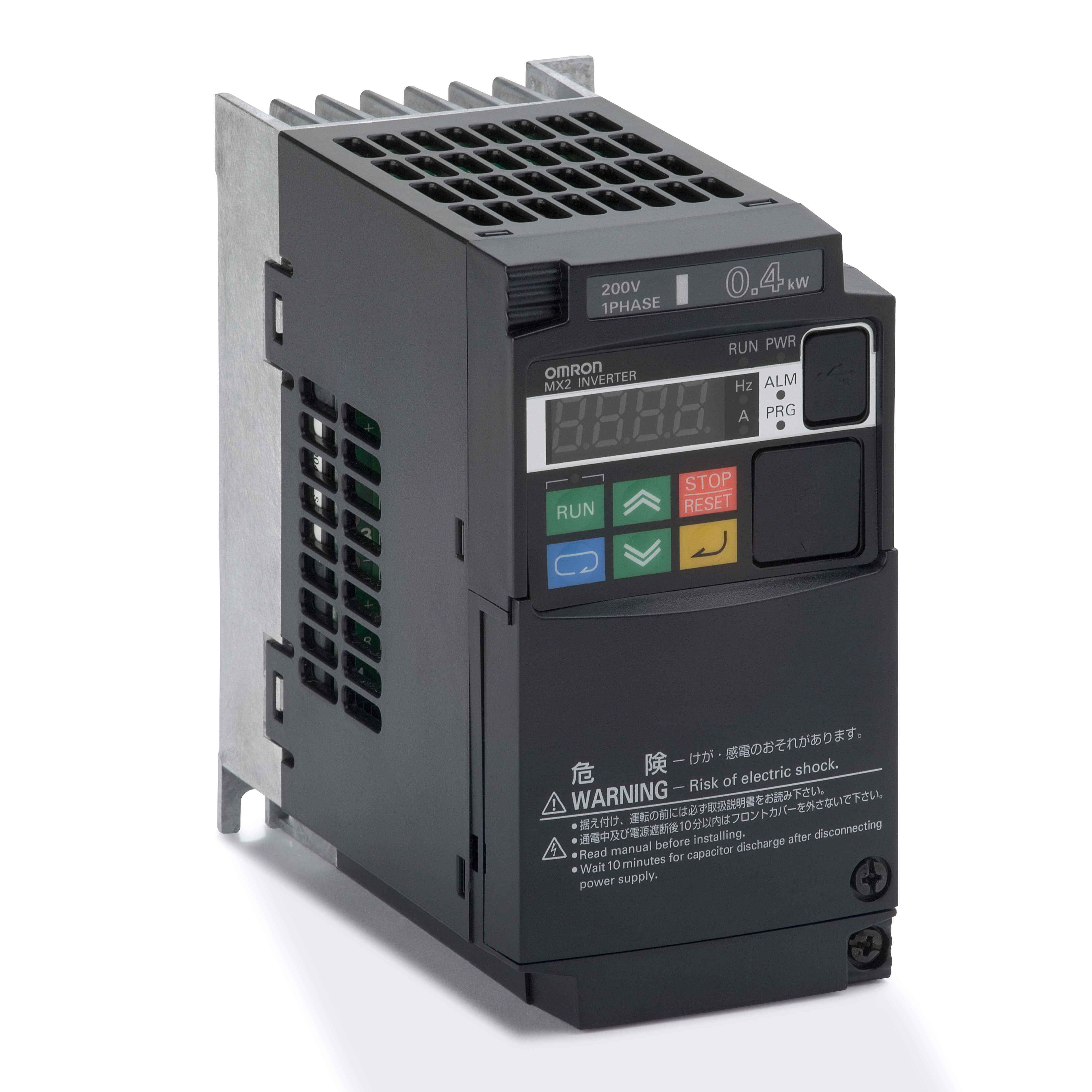 OMRON - Convertidor MX2 monofásico 200-240V CA 0,4/0,55kW