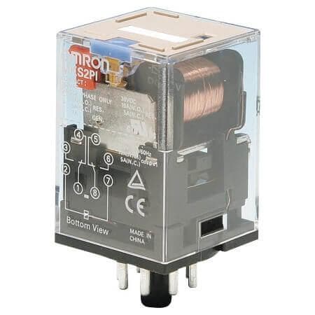 OMRON - MKS2PI 24VDC  RELÉ DPDT 10A MKS2PIDC24BYOMZ