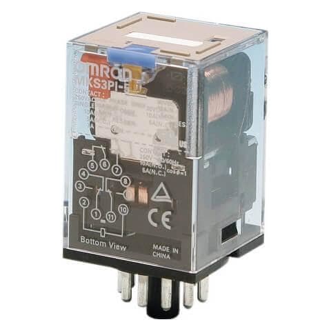 OMRON - MKS3PI-5 110VDC  RELÉ 3PDT 10A MKS3PI5DC110BYOMZ