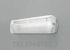 SAGELUX - Luminaria emergencia RECTANGULAR no permanente 600lm 1h estándar