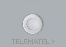 SAGELUX - Luminaria emergencia cuadrada K3 no permanente 230V 50Hz 180lm 1 hora acero