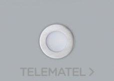 SAGELUX - Luminaria emergencia redonda K3 no permanente 230V 50Hz 130lm 1 hora acero