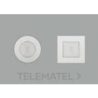 SAGELUX - Baliza señalización EVEREST LED ámbar embellecedor blanco
