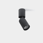 LEDS-C4 - Plafón Iris Surface 11.7W blanco cálido 3000K CRI 90 ON-OFF negro IP23 1181lm