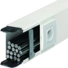 HAGER - Canal de distribución LFF de PVC 40x90mm blanco RAL9016