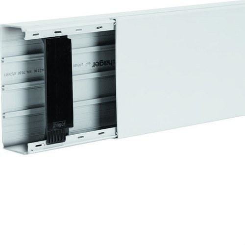 HAGER - Canal de distribución LFF de PVC 40x110mm blanco RAL9016
