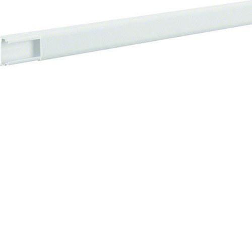 HAGER - Minicanal ATA PVC 12x20mm blanco RAL9016 longitud 2,10m adhesiva