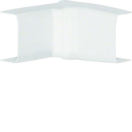 HAGER - Ángulo interior variable para minicanal ATA 12x20mm blanco RAL9016