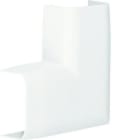 HAGER - Ángulo plano para minicanal ATA 12x20mm blanco RAL9016