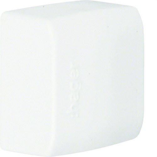 HAGER - Tapa final para minicanal ATA 12x20mm blanco RAL9016