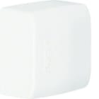 HAGER - Tapa final para minicanal ATA 12x20mm blanco RAL9016