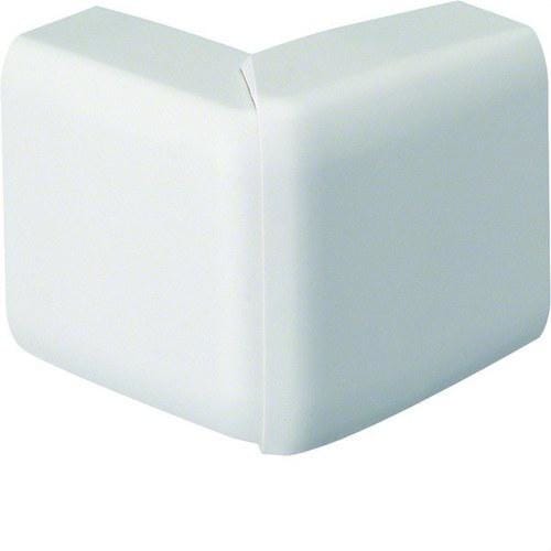 HAGER - Ángulo exterior variable para minicanal ATA 12x30mm blanco RAL9016