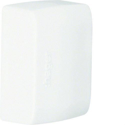 HAGER - Tapa final para minicanal ATA 12x30mm blanco RAL9016