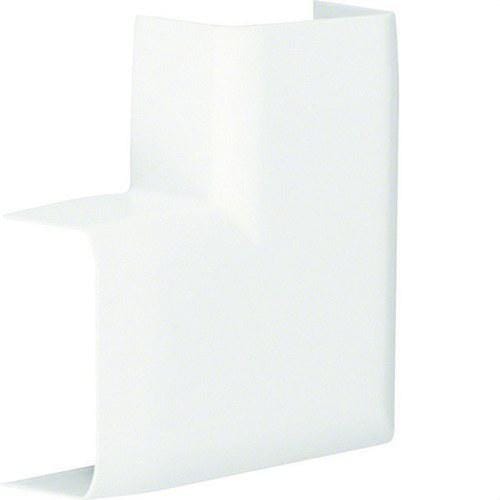 HAGER - Ángulo plano para minicanal ATA 16x30mm blanco RAL9016