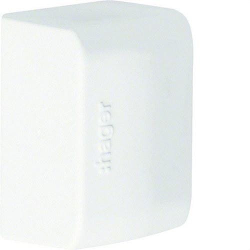 HAGER - Tapa final para minicanal ATA 16x30mm blanco RAL9016