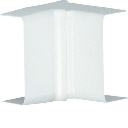 HAGER - Ángulo interior variable para minicanal ATA 20x50mm blanco RAL9016