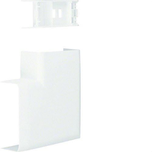 HAGER - Ángulo plano para minicanal ATA 20x50mm blanco RAL9016