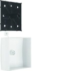HAGER - Caja derivación 115x115x52mm para minicanal ATA blanco
