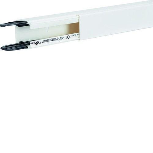 HAGER - Canal de distribución LFF de PVC 40x40mm blanco RAL9016