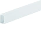 HAGER - Minicanal LF PVC de 10x15mm tapa abisagrada blanco RAL9016 adhesiva