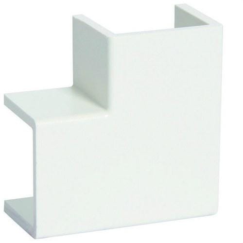 HAGER - Ángulo plano para minicanal LF 10ux12mm blanco RAL9016 (Bolsa 10u)