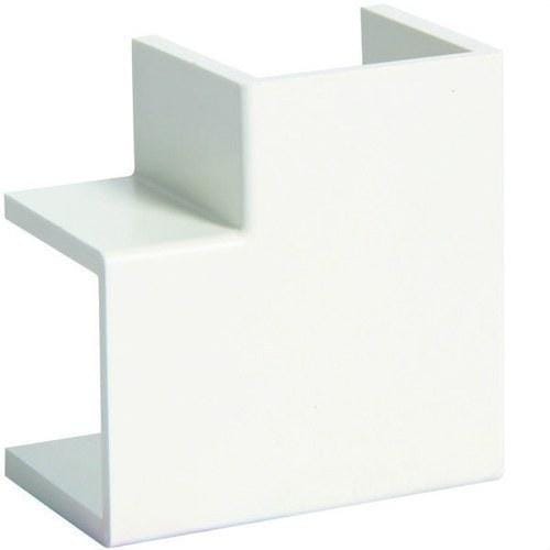 HAGER - Ángulo plano para minicanal LF 15x15mm blanco RAL9016 (Bolsa 10u)