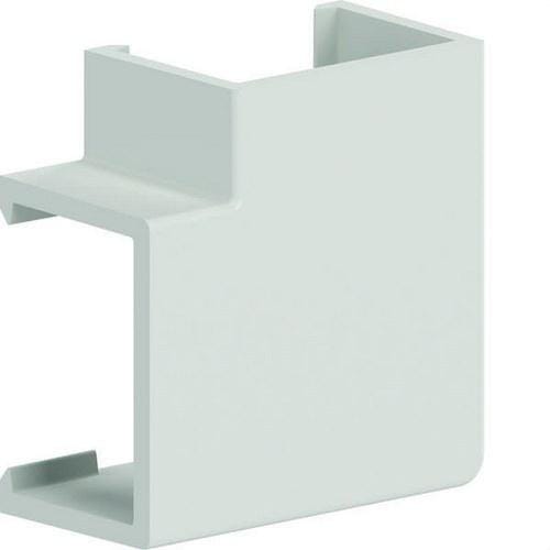 HAGER - Ángulo plano para minicanal LFC 10x15mm blanco RAL9016 (Bolsa 10u)