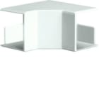 HAGER - Ángulo interior ABS para minicanales LF 20x35mm blanco RAL9016